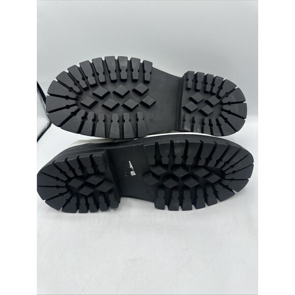 NEW MADDEN GIRL White Stripe 2" Platform Philipa Block Heel Oxford Heels 11 - Picture 9 of 11